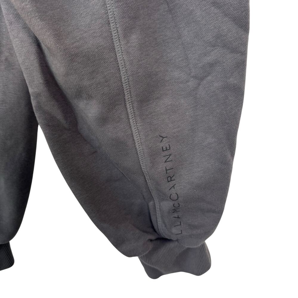 Adidas Stella McCartney Elastic Drawstring Waist Sweatpants Gray Womens Sz Small - Picture 5 of 8